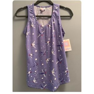 NWT LuLaRoe hummingbird tank top size S